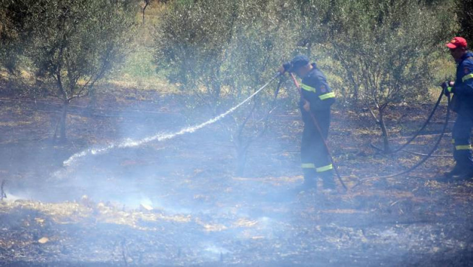 Ηράκλειο: Υπό μερικό έλεγχο η πυρκαγιά στην Καρκαδιώτισσα