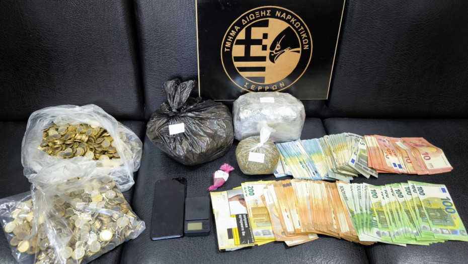 ΣΕΡΡΕΣ: ΣΥΛΛΗΨΗ ΕΝΟΣ ΑΤΟΜΟΥ ΓΙΑ ΔΙΑΚΙΝΗΣΗ ΝΑΡΚΩΤΙΚΩΝ ΟΥΣΙΩΝ