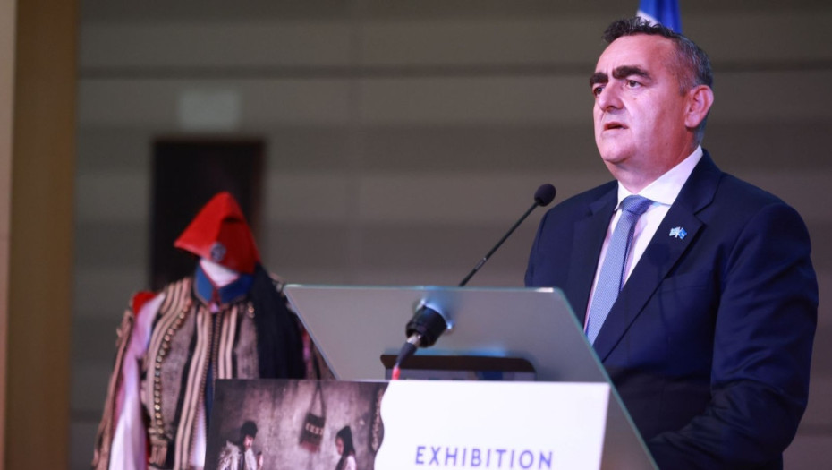 Εγκαίνια Έκθεσης Φρέντη Μπελέρη στο Ευρωπαϊκό Κοινοβούλιο