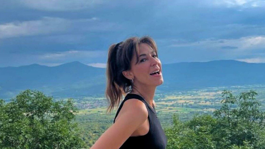 Κατερίνα Παπουτσάκη: Σχολική εκδρομή με τα παιδιά της στη Λίμνη Κερκίνη