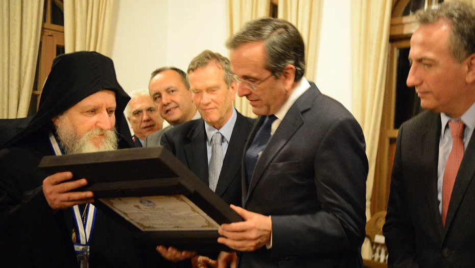 Στο Άγιο Όρος ο Αντώνης Σαμαράς