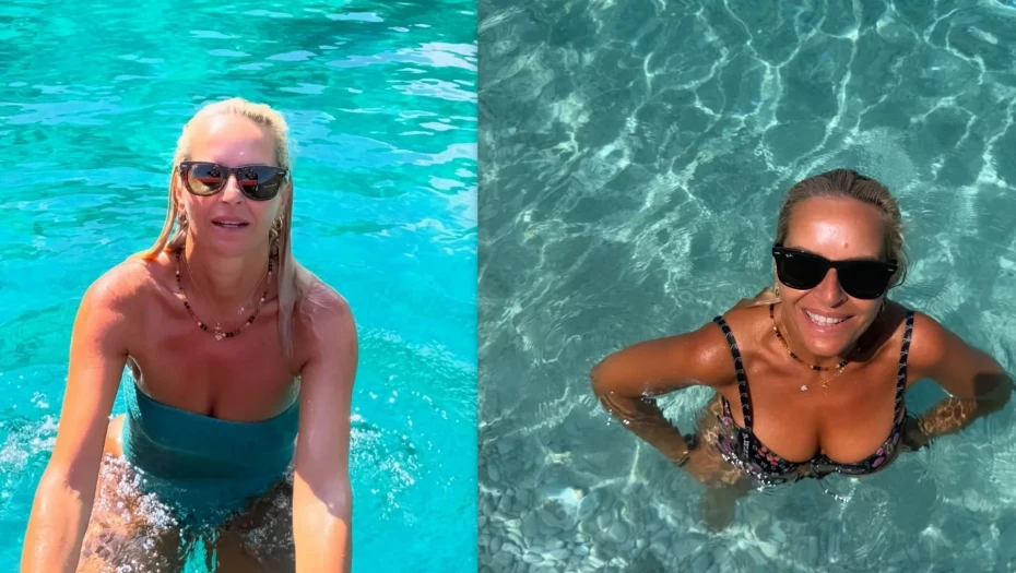 Μαρία Μπεκατώρου: Μοναδικά στιγμιότυπα από τις τελευταίες βουτιές της στην Κεφαλονιά