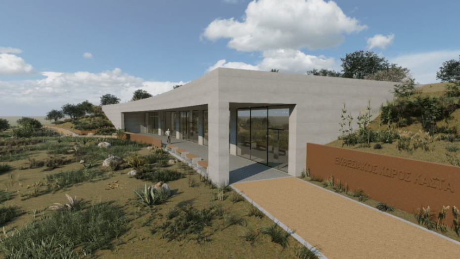 Για το μνημείο του Τύμβου Καστά στην Αμφίπολη Σερρών: Νέος εκθεσιακός χώρος και υποδομές επισκεψιμότητας