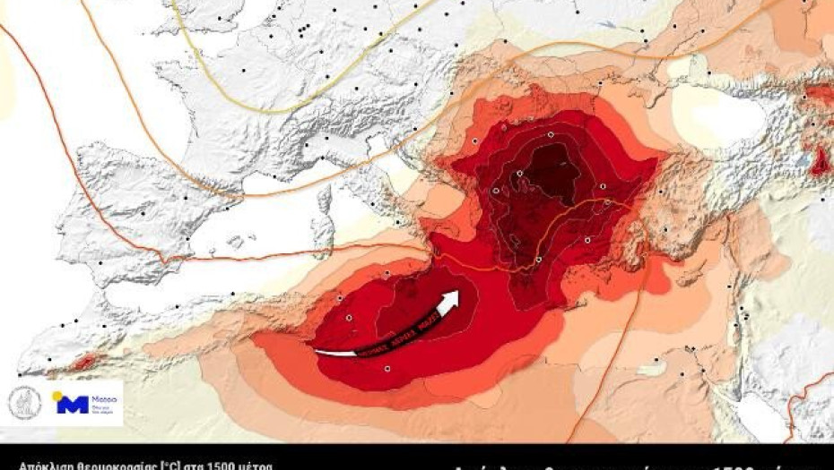 Καύσωνας διαρκείας από αύριο σε όλη τη χώρα- Υψηλές θερμοκρασίες και στις Σέρρες