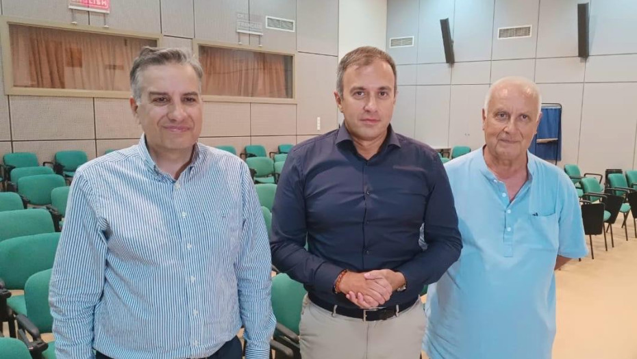 Ο Τάσος Χατζηβασιλείου στο Γενικό Νοσοκομείο Σερρών - Θα βρίσκομαι σταθερά στο πλευρό της νέας διοίκησης