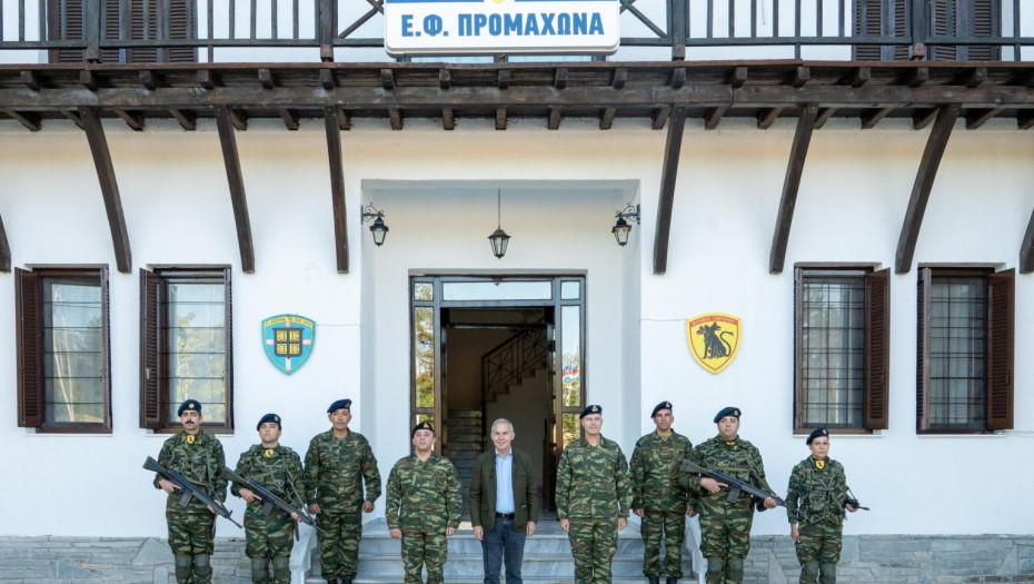 Επίσκεψη ΥΦΕΘΑ Θανάση Δαβάκη σε Στρατιωτικές Μονάδες στην περιοχή των Σερρών και της Δράμας