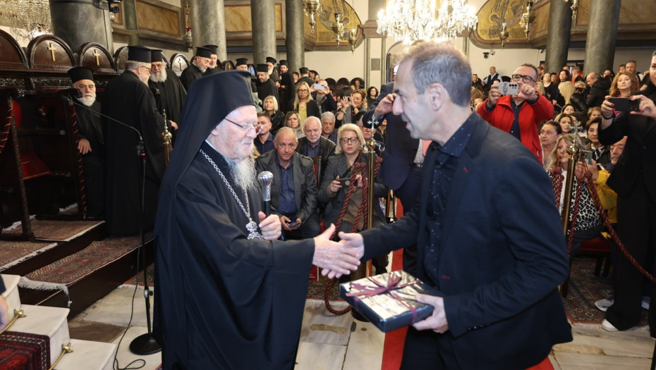 Ιστορικής σημασίας επίσκεψη πολυπληθούς αποστολής δημοσιογράφων-μελών της ΕΣΗΕΜ-Θ στον Οικουμενικό Πατριάρχη Βαρθολομαίο