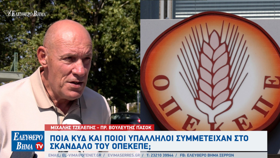 Μιχάλης Τζελέπης - Σέρρες: Ποια ΚΥΔ και ποιοι υπάλληλοι συμμετείχαν στο σκάνδαλο του ΟΠΕΚΕΠΕ;