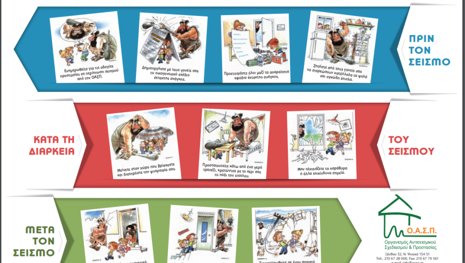 Δήμος Σερρών: Οδηγίες προστασίας από εκδήλωση σεισμών