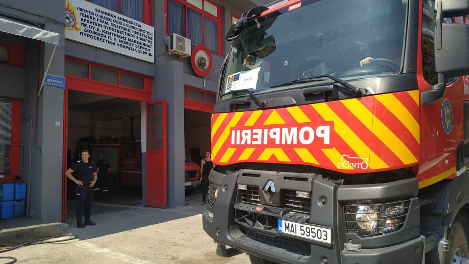 Σέρρες - Έφυγαν οι Ρουμάνοι πυροσβέστες - Του χρόνου και πάλι με υγεία