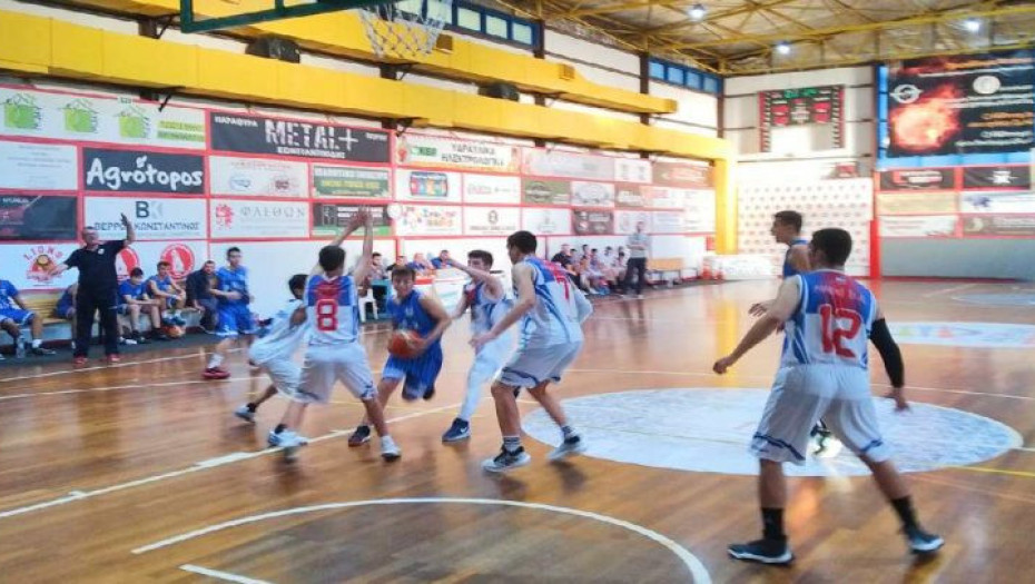 Πρωτάθλημα Παίδων Ε.ΚΑ.Σ.Α.ΜΑ.Θ: ΑΕΣ – Ρούπελ Σιδ/στρου: 55-61