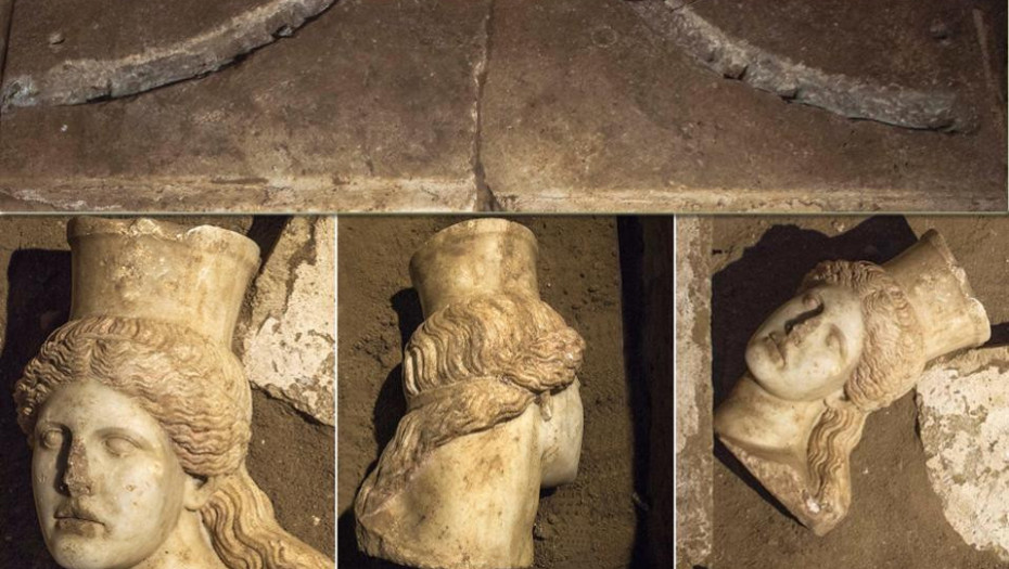 Αμφίπολη:Από το μουσείο στο Τάφο η μαρμάρινη κεφαλή της σφίγκας!