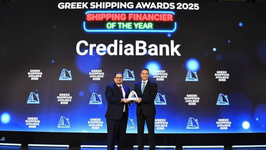 Η CrediaBank στα Lloyd’s List Greek Shipping Awards
