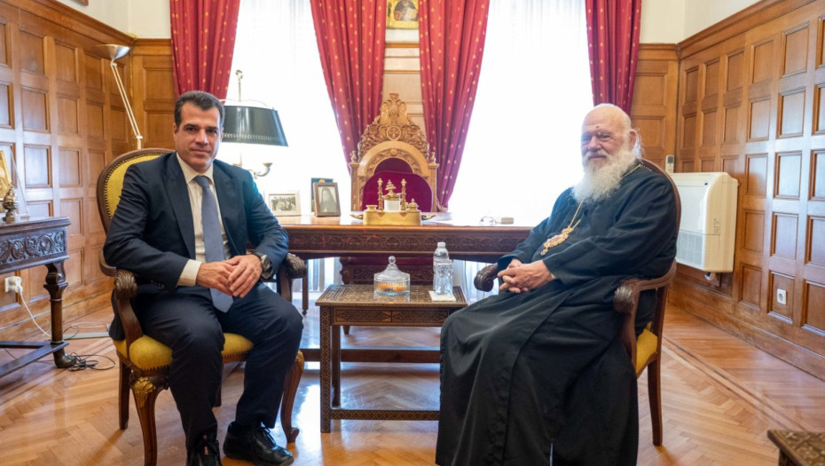 Συνάντηση Πλεύρη – Ιερώνυμου: «Επιλέγουμε τη συνεργασία με την Εκκλησία»