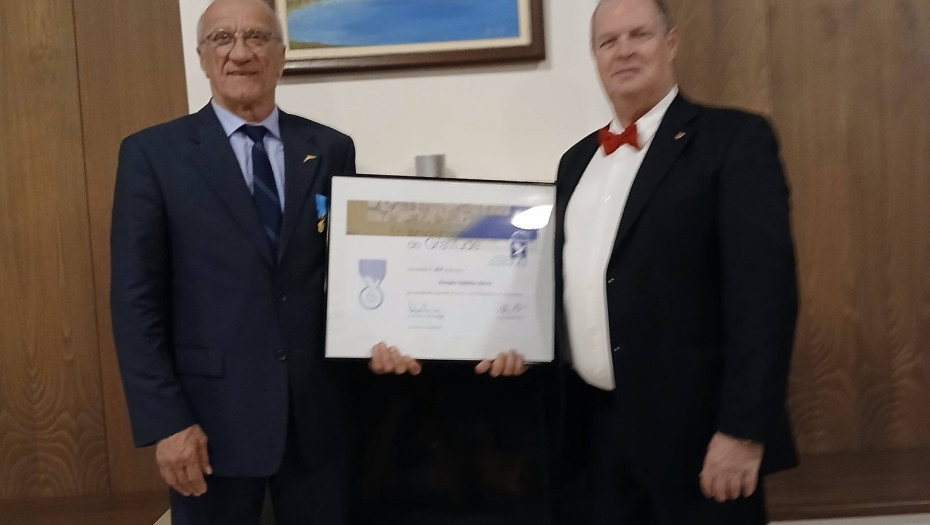 Διεθνής Αναγνώριση για την Αερολέσχη Σερρών: Με το Μετάλλιο Αεροπορικού Αθλητισμού της FAI τιμήθηκε ο Γεώργιος Βασιλείου