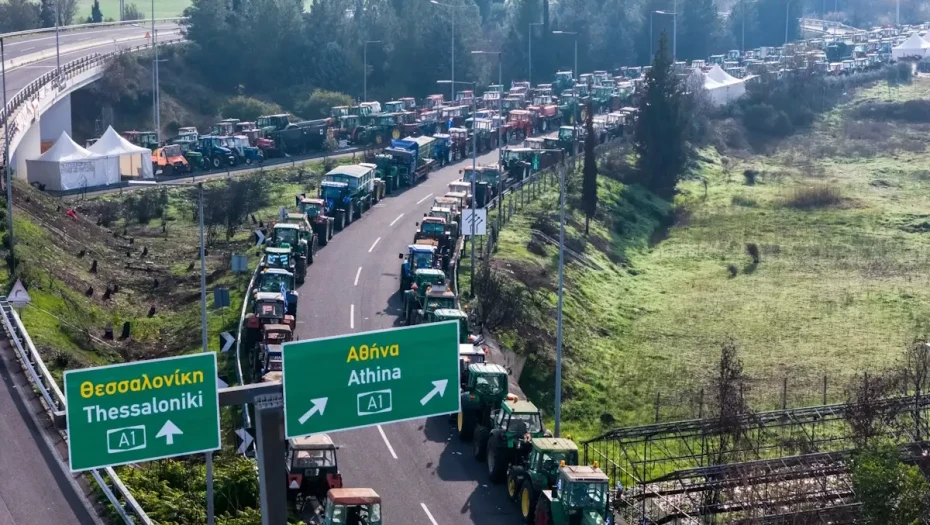 Στα μπλόκα οι αγρότες 10 μέρες πριν το προσυνέδριο της ΝΔ στη Θεσσαλονίκη