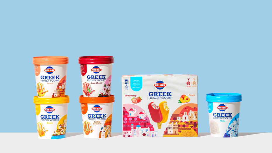 Κρι Κρι Ισχυρό διεθνές ενδιαφέρον για το Greek Frozen Yogurt σε Ασία και Αμερική