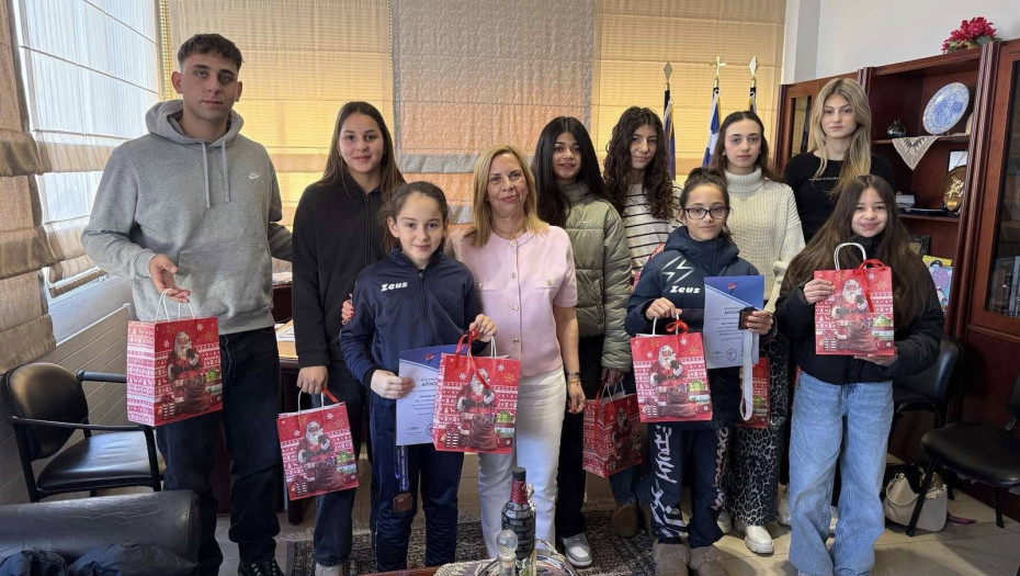 Δήμος Βισαλτίας: Με δώρα ευχαρίστησε η Δήμαρχος τα παιδιά που διακρίθηκαν σε αγώνες TAE KWON DO