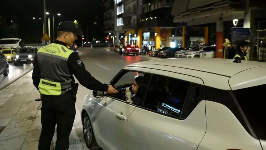 Πάνω από 18.000 αλκοτέστ το τελευταίο πενταήμερο στην Αττική – Τέσσερις συλλήψεις