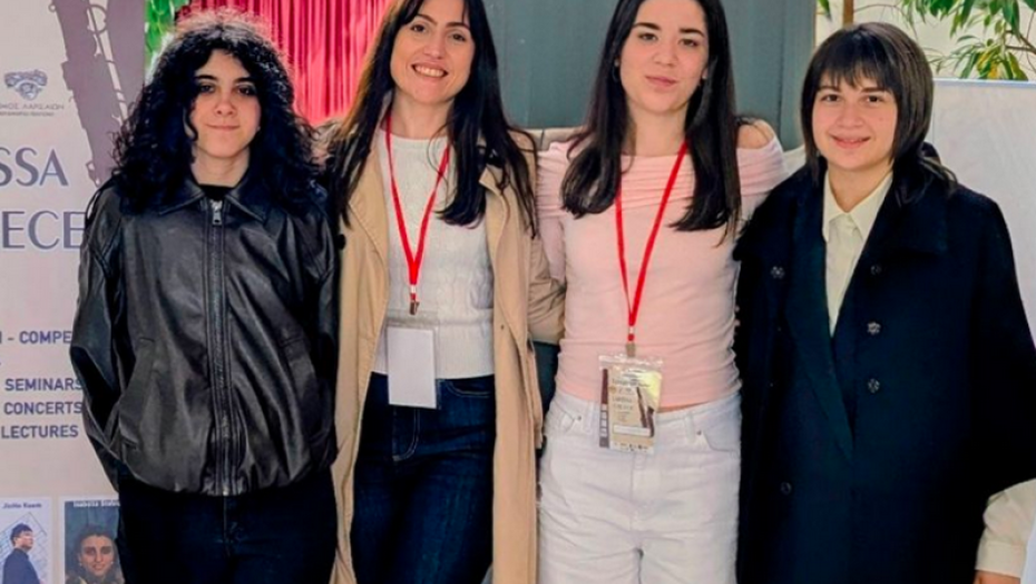 Σέρρες - Στο Διεθνές Φεστιβάλ Σαξοφώνου Β’ Βραβείο στην Βασιλεία Γκιμπιρίτη