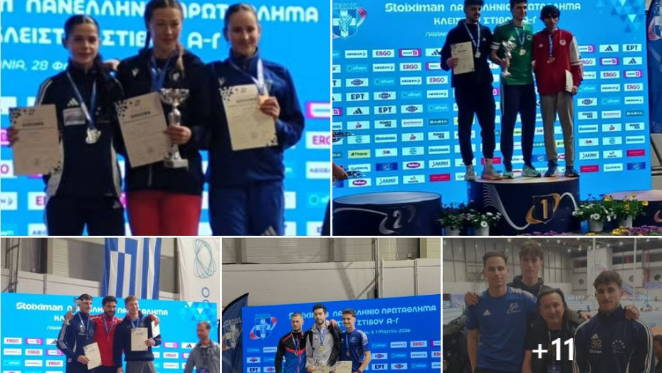 ΓΣ Σέρρες 93: Σάρωσαν τα μετάλλια οι αθλητές στο Πανελλήνιο Πρωτάθλημα κλειστού στίβου