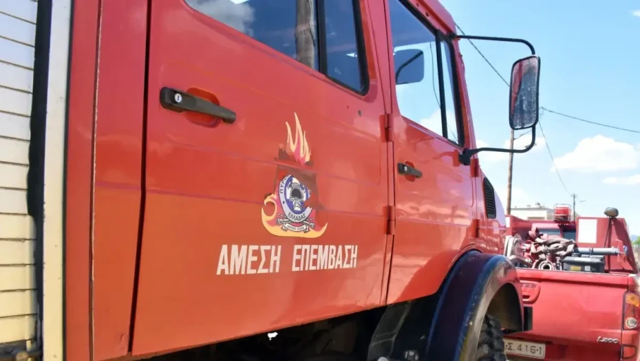 Φωτιά στην Σκιάθο, σε δασική έκταση στον Πλατανιά
