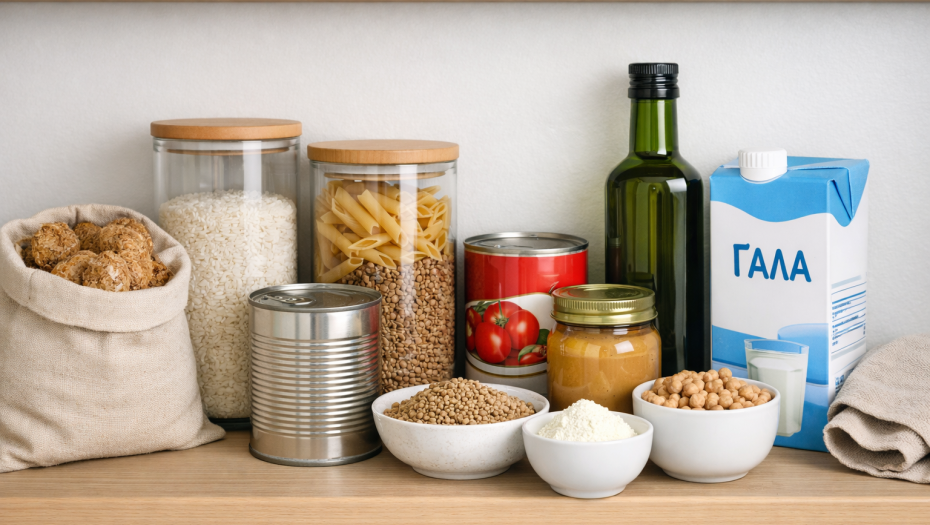 Ποια τρόφιμα μακράς διάρκειας φροντίζουμε να έχουμε στο ντουλάπι μας