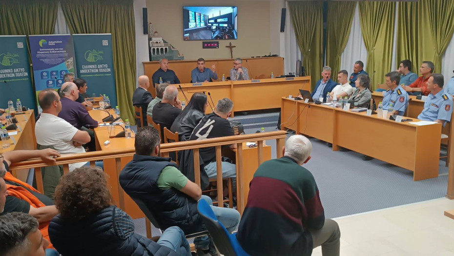 Στο Δήμο Σιντικής: Υψηλοί στόχοι για την ανθεκτικότητα
