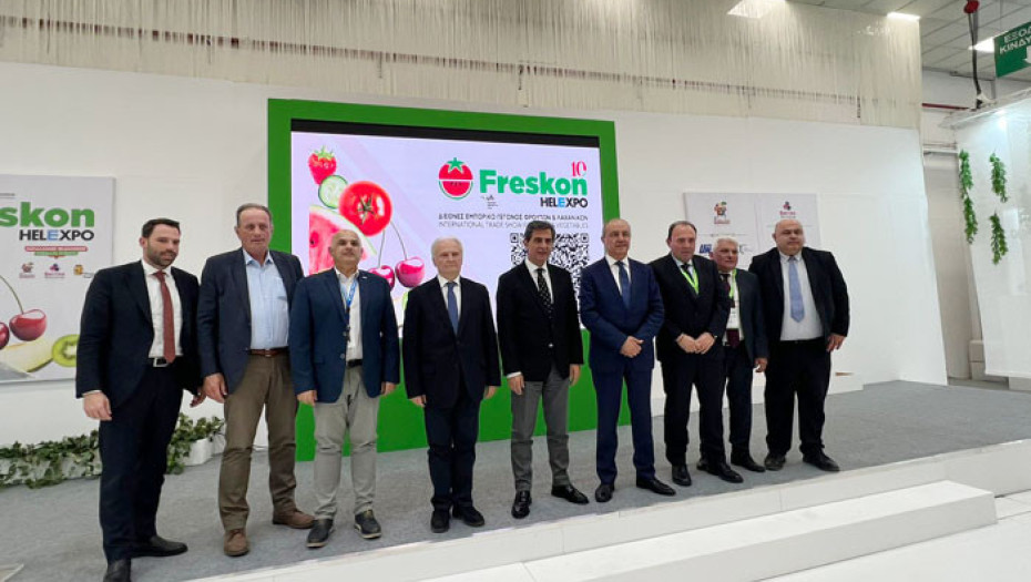 Ο Γιάννης Ανδριανός εγκαινίασε τη FRESKON 2026