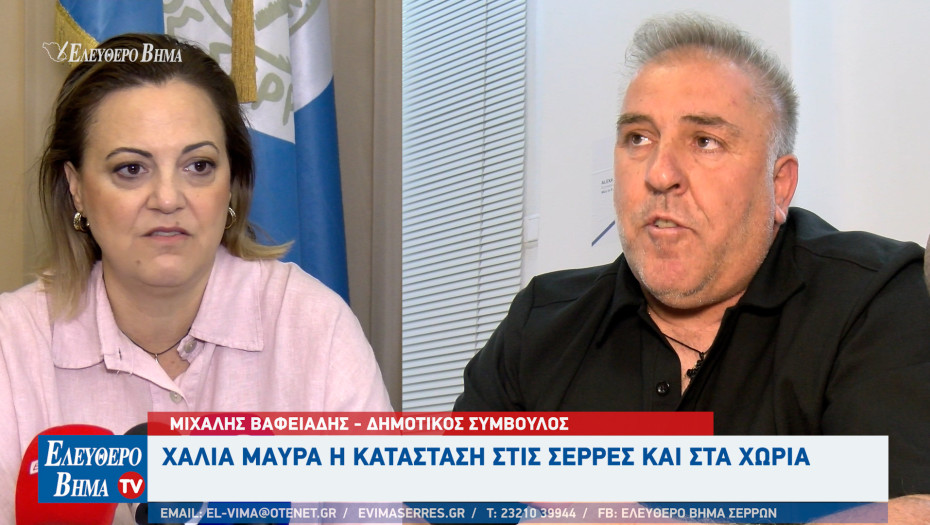 Μιχάλης Βαφειάδης- Σέρρες: Ο ψεύτης και ο κλέφτης τον πρώτο χρόνο χαίρονται