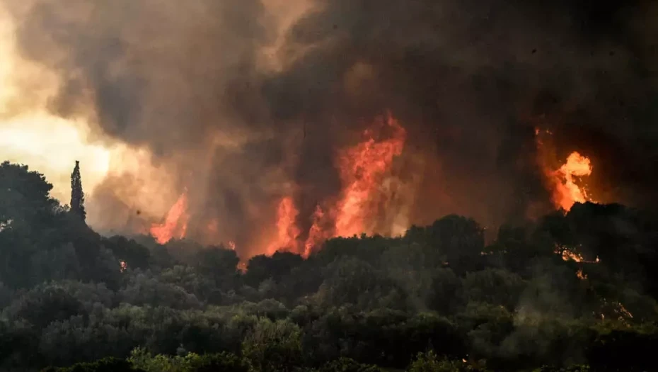 Η Ευρώπη στις φλόγες του κλιματικού χάους -Οι ΠΡΑΣΙΝΟΙ -Οικολογία ζητούν απεξάρτηση από τα ορυκτά καύσιμα