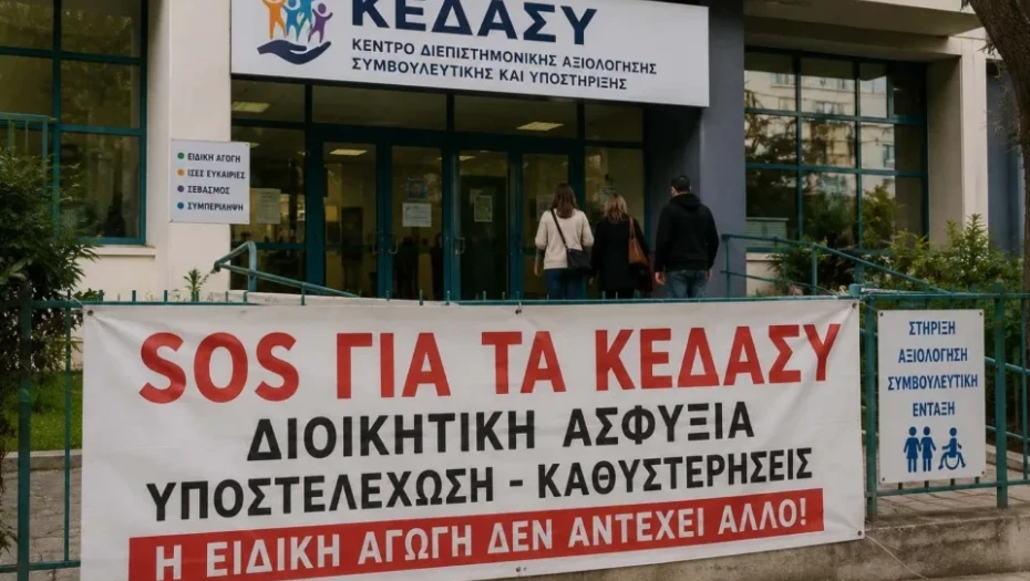 Σε «ασφυξία» το ΚΕΔΑΣΥ Σερρών: Κραυγή αγωνίας για τις ακατάλληλες κτιριακές εγκαταστάσεις