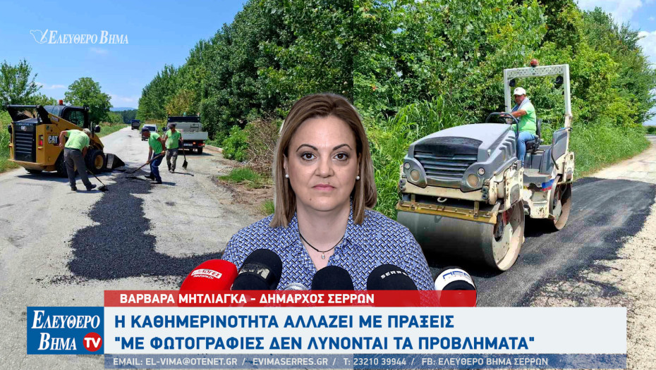 Βαρβάρα Μητλιάγκα - Σέρρες: Η καθημερινότητα αλλάζει με πράξεις -  Νέο πλήθος αρνητικών σχολίων στο προφίλ της Δημάρχου Σερρών