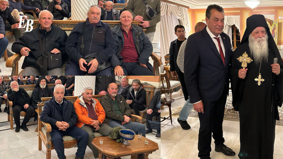 Ιερά Μονή Ξενοφώντος - Άγιο Όρος: Γιόρτασαν Αλέξιος και Οδηγήτρια με τους Επισκόπους Δαμασκηνὸ (Εσθονίας), τον Νικήτας (Αγγλίας) και τον Επιφάνιο (Ουκρανίας) και τον Δήμαρχο Φυλής Χρήστο Παππού