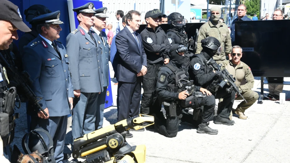 Εγκαίνια του Πληροφοριακού Κέντρου της Ελληνικής Αστυνομίας στην 90ή Διεθνή Έκθεση Θεσσαλονίκης