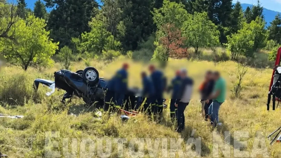Ευρυτανία: Νεκρός 65χρονος κυνηγός σε τροχαίο – Το αυτοκίνητο τούμπαρε σε χαντάκι 80 μέτρα από τον δρόμο