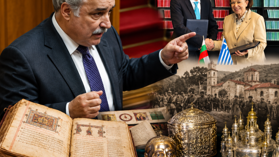 Μάρκος Μπόλαρης: "Ρητή η υποχρέωση της Βουλγαρίας για την επιστροφή των διαρπαγέντων κειμηλίων"