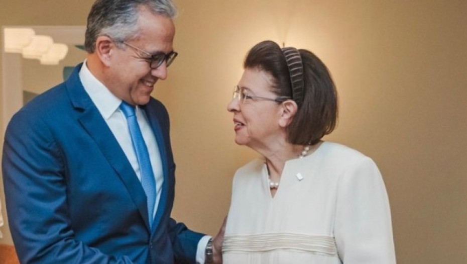Λίνα Μενδώνη - Khaled El-Enany- Η συνεργασία Ελλάδας - UNESCO δύναμη ενότητας και φάρο για την ειρήνη και τον πολιτισμό