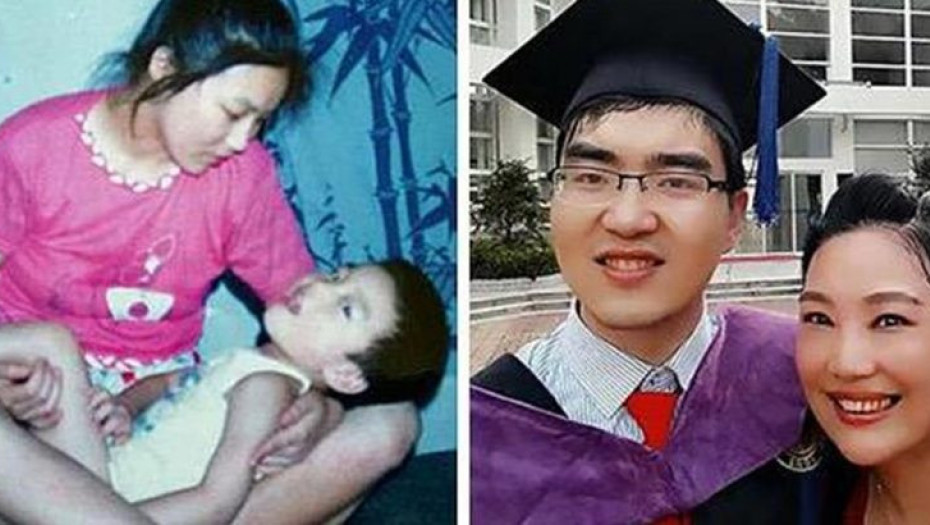 Ηρωίδα μάνα: Έκανε επιστήμονα τον γιο της με εγκεφαλική παράλυση