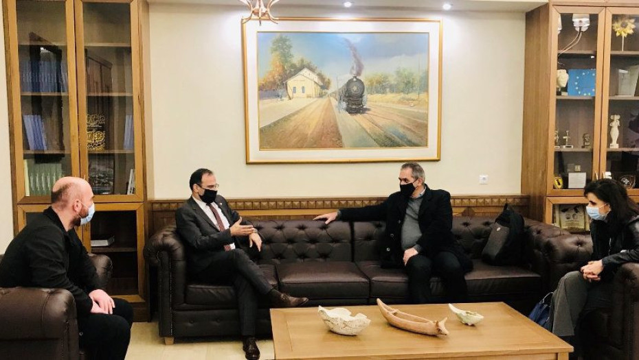 Στο Δήμο Σερρών Συνάντηση Χρυσάφη – Δελή