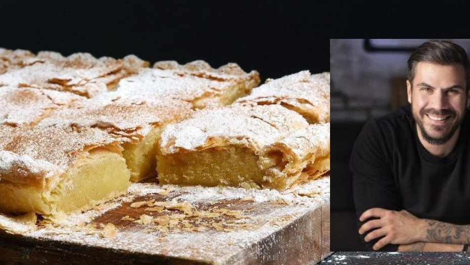 Πως να φτιάξετε την απολαυστική νηστίσιμη μπουγάτσα με κρέμα(BINTEO)