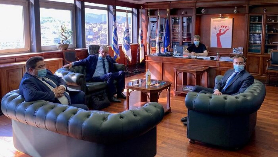 Χατζηβασιλείου και Κουτσάκης: Eπισκέφτηκαν τον Μιχάλη Χρυσοχοΐδη Συζήτησαν για την ασφάλεια στην περιοχή της Ηράκλειας