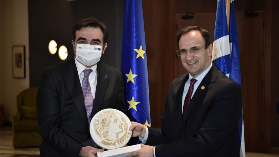 Σε θερμό κλίμα η συνάντηση Χρυσάφη –Σχοινά