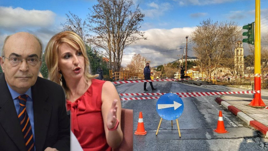 Σύμφωνα με τον κ. Γεωργούλα και την κ. Χαραλαμπίδου: Η αποκατάσταση της γέφυρας του Τσέλιου δεν έχει καν ξεκινήσει