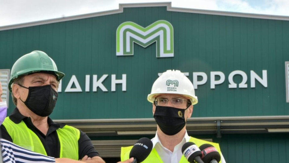 Τις εγκαταστάσεις της «Μηδικής» επισκέφτηκε ο Αλέξανδρος Χρυσάφης