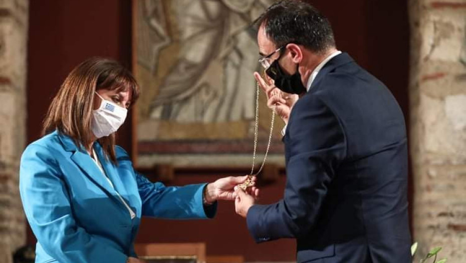 Η ανάρτηση της Προέδρου της Δημοκρατίας: Για την ανακήρυξή της σε Επίτιμη Δημότη και τις εκδηλώσεις εορτασμού της απελευθέρωσης των Σερρών