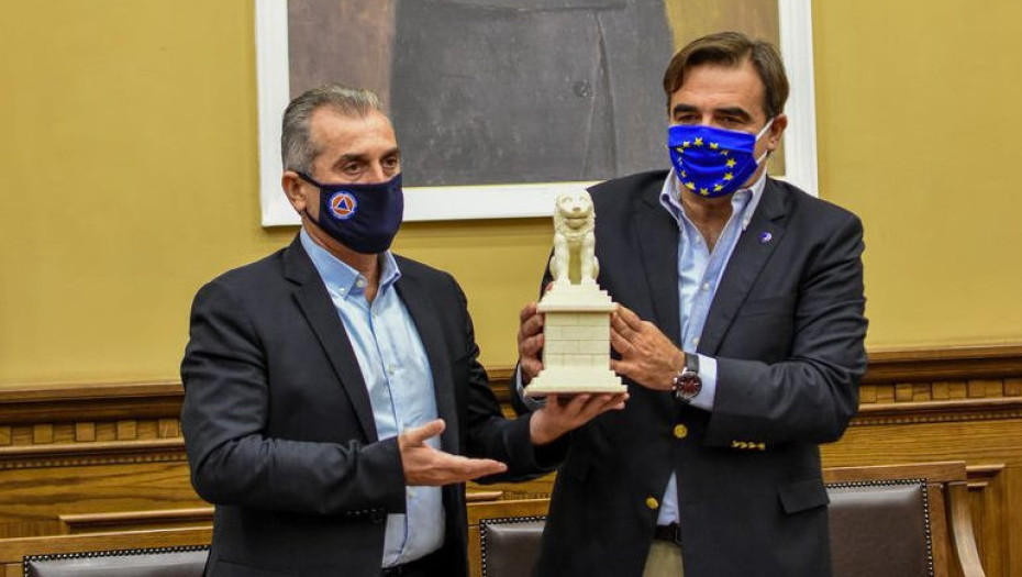 Μαργαρίτης Σχοινάς: Επισκέφτηκε Την Αντιπεριφέρεια Σερρών