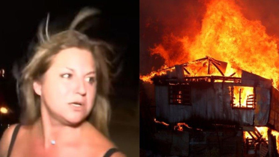 Αφίδνες – Κάτοικος για τη φωτιά: «Καήκαμε, την τρέλα μου. Ήταν στα 2 μέτρα, δεν ήλθε κανείς»