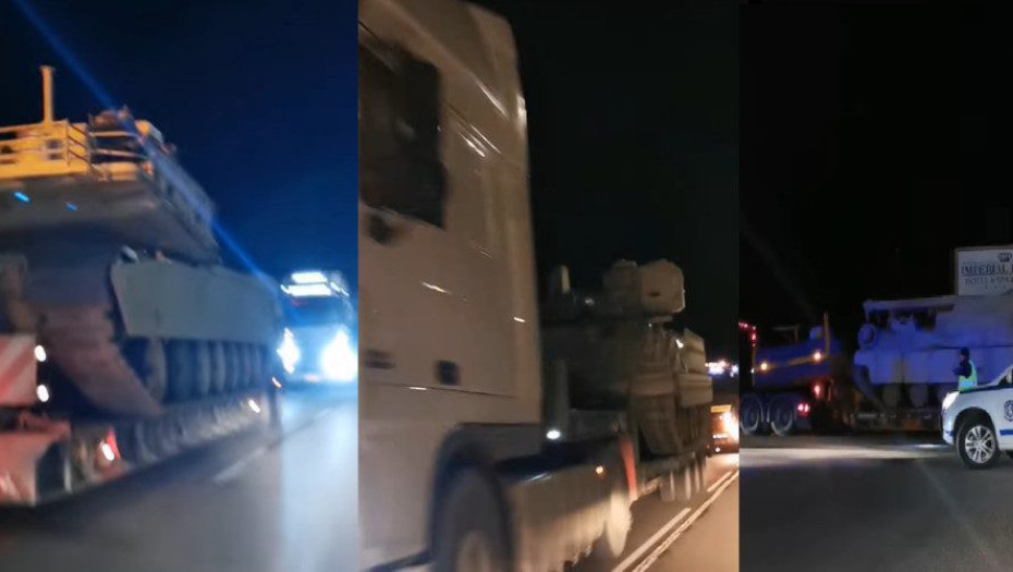 Βουλγαρία: Νταλίκες με αμερικανικά τανκς κατευθύνονται στον Έβρο