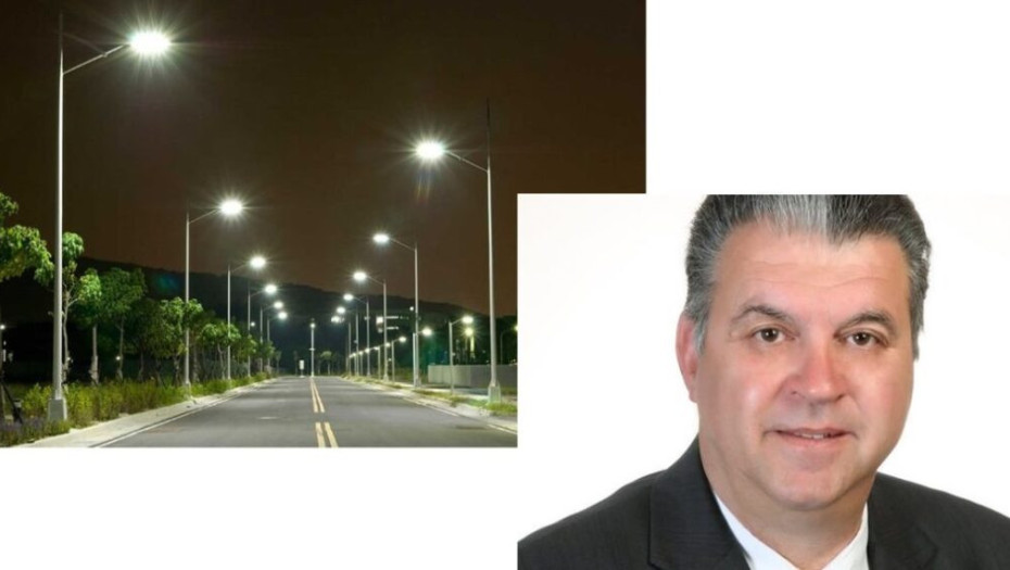 Χράπας Παντελής, τέως αντιδήμαρχος Καθαριότητας: Με δάνειο από ιδιώτη η αντικατάσταση των φωτιστικών LED